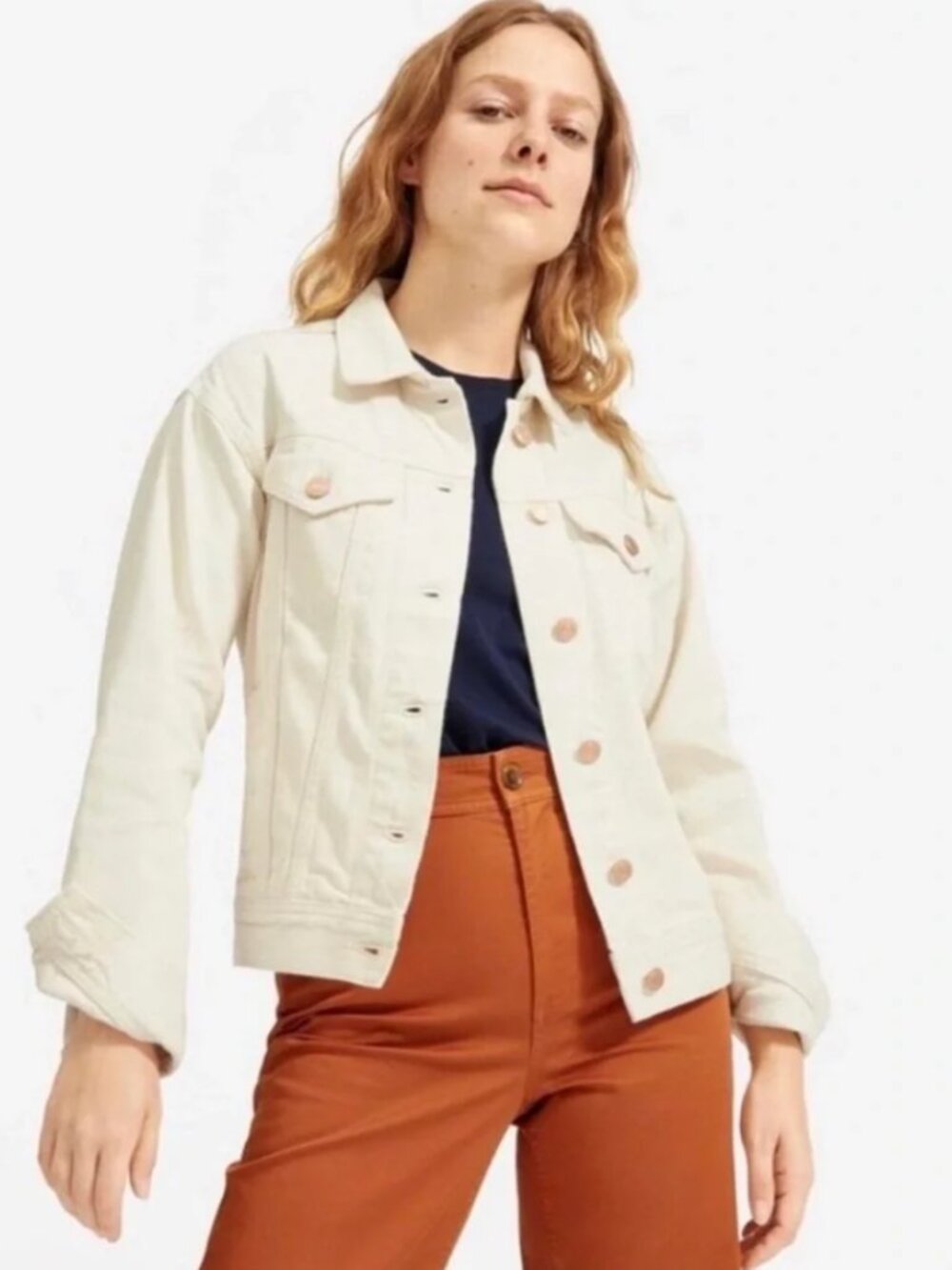 Everlane's The Denim Jacket - size small